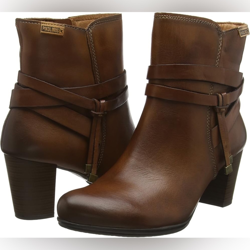 PIKOLINOS Brown Ankle Boots